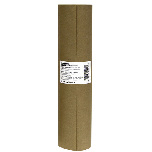 12" x 180' Trimaco GP12 Brown Trimaco General Purpose Masking Paper